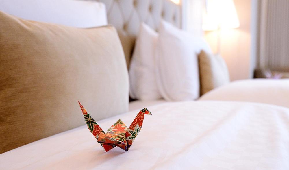 The Okura Prestige Taipei Hotel Eksteriør billede A paper crane